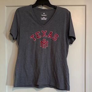 Fanatics Women's Gray Texas V-Neck Tee